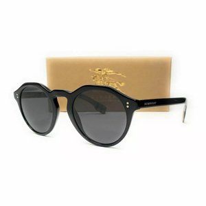 Burberry Men's Black Polarized Sunglasses!